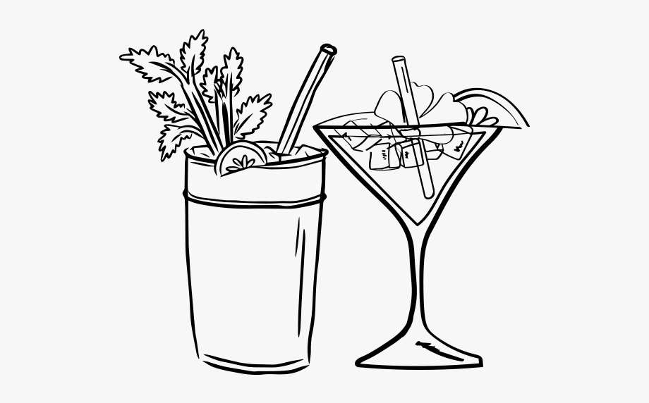 Cocktail clipart spirit.