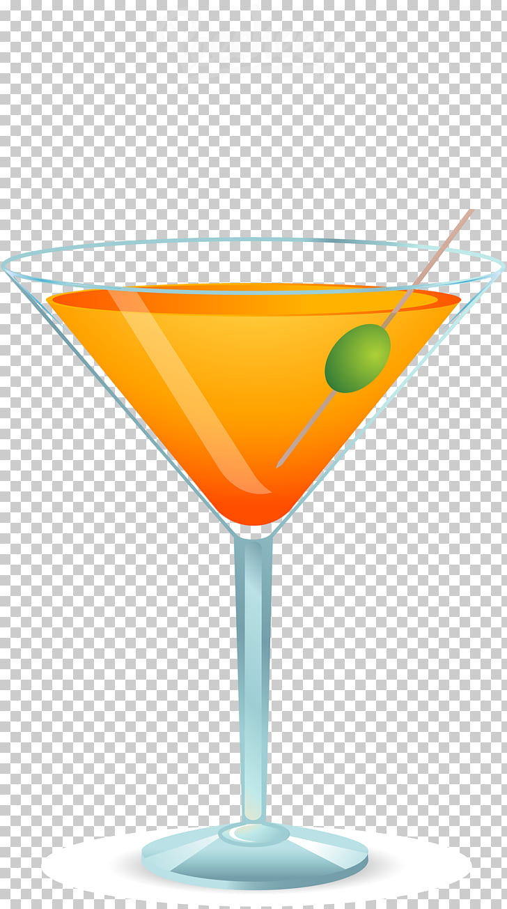 Cocktail martini orange.
