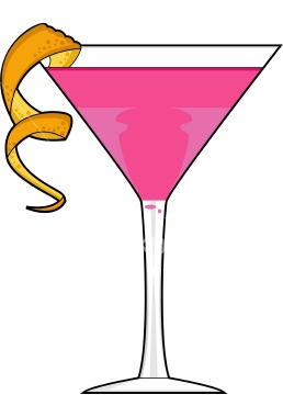 Martini glass cocktail glass clip art vector free clipart