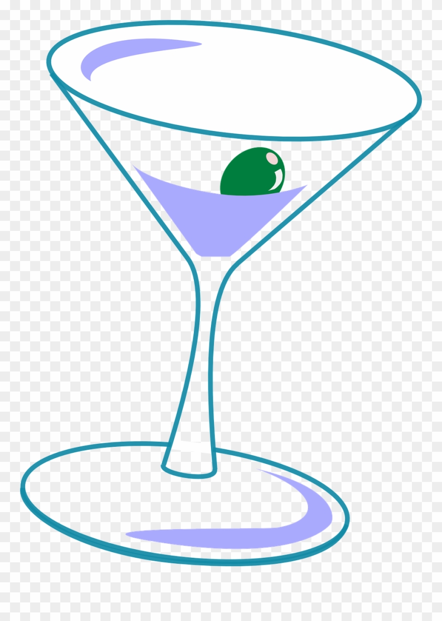 Clip Art Freeuse Library Martini Cocktail Drink Free
