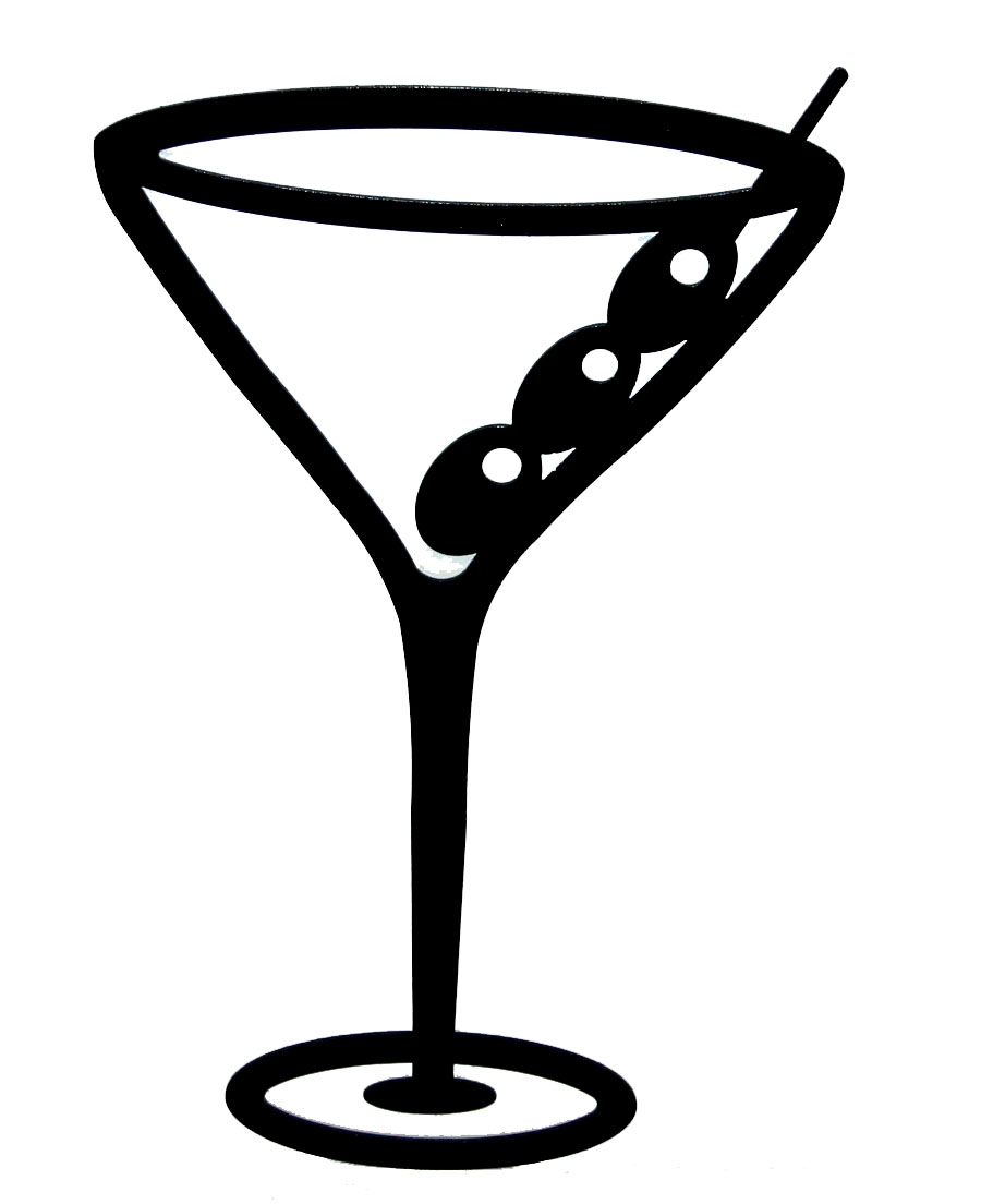 Martini glass cocktail glass martini household kitchen