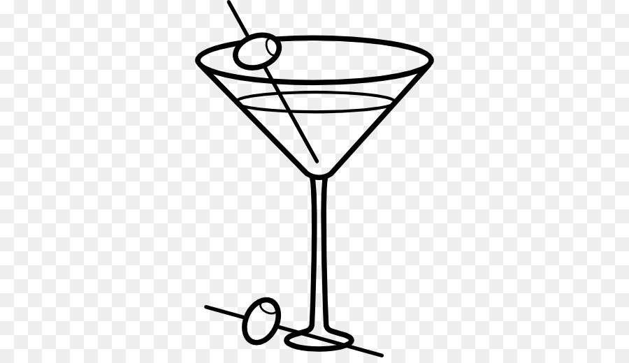cocktail clipart silhouette