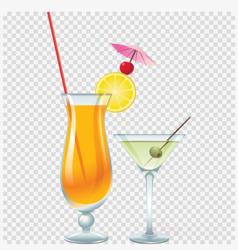 Drink Vector Clipart Cocktail Fizzy Drinks