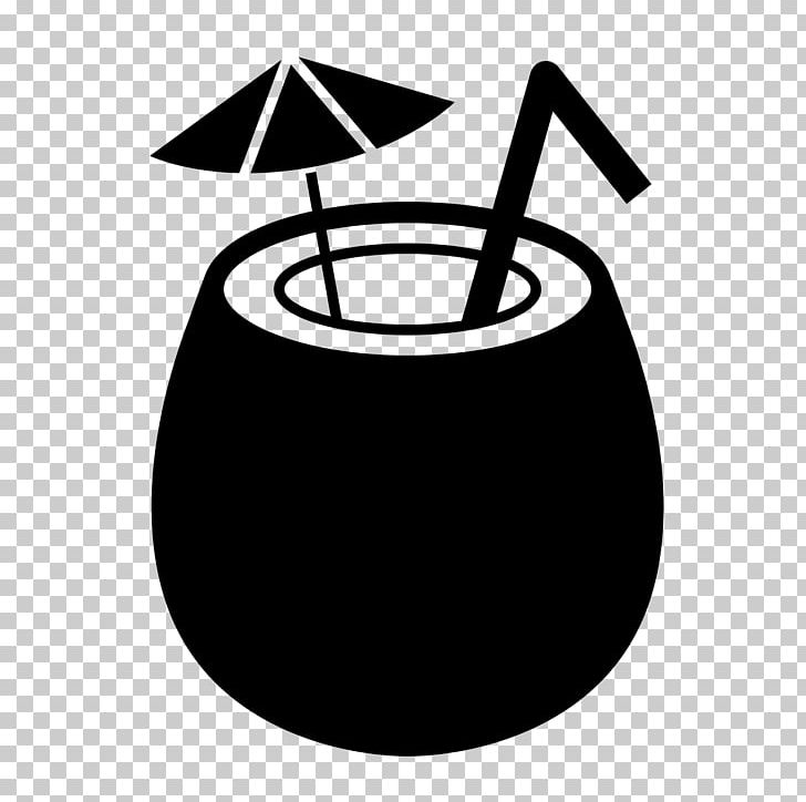 Coconut Water Coconut Milk Black And White PNG, Clipart