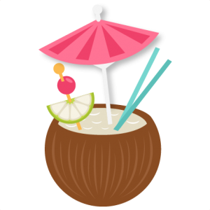 Coconut Drink SVG