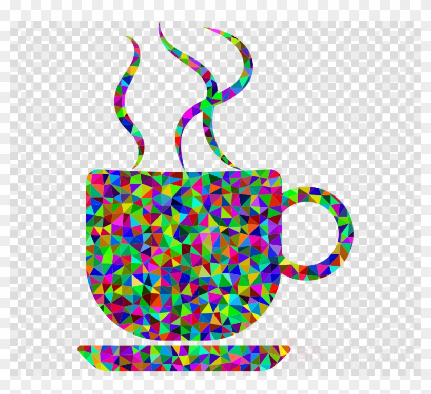 Colorful coffee cup.