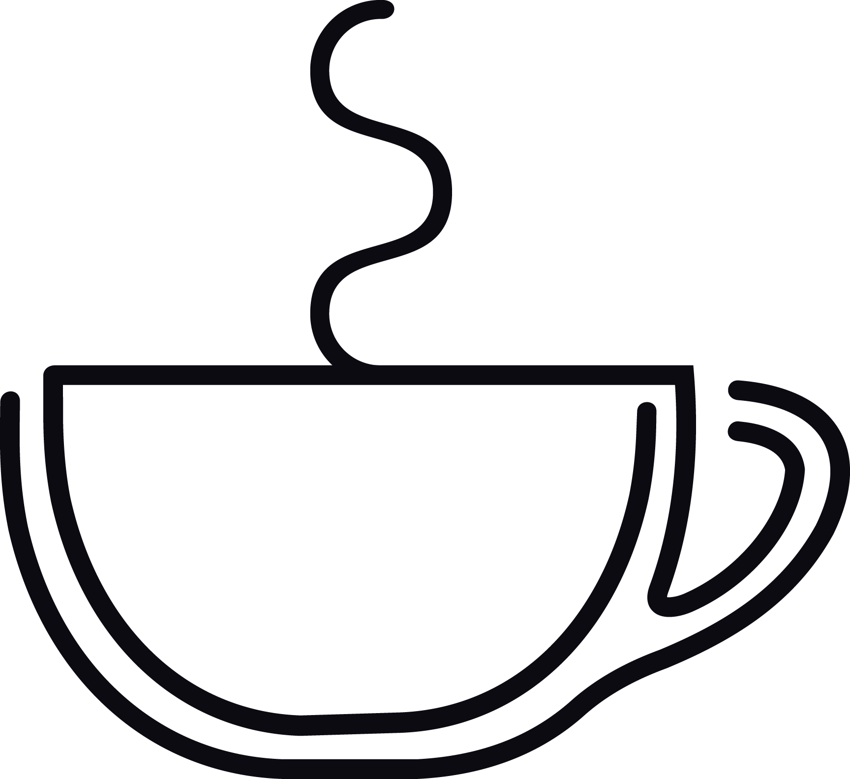 Mug clipart simple coffee, Mug simple coffee Transparent