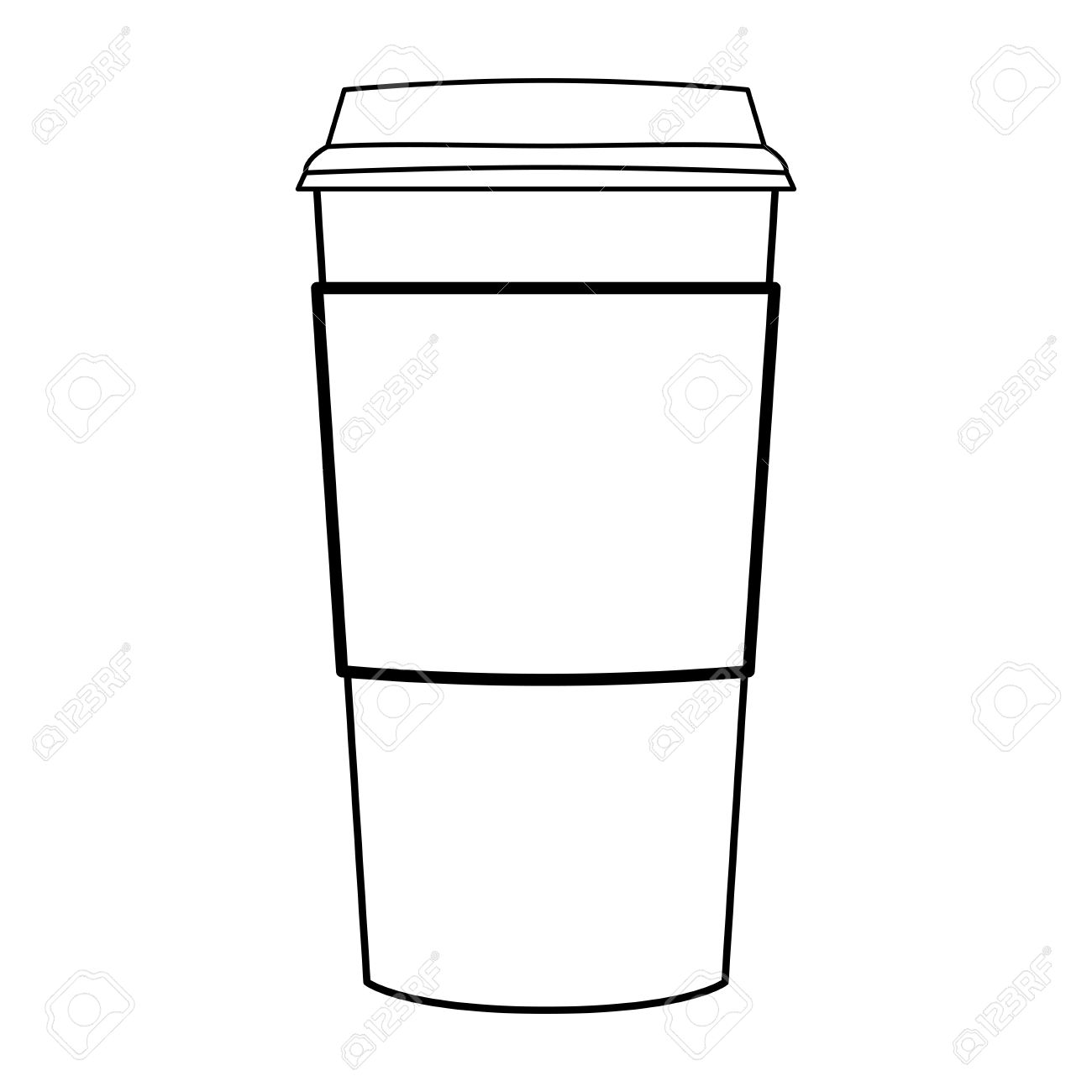 Coffee Cup Vector Clipart