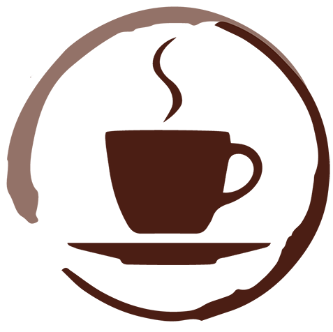Coffee cup logos.