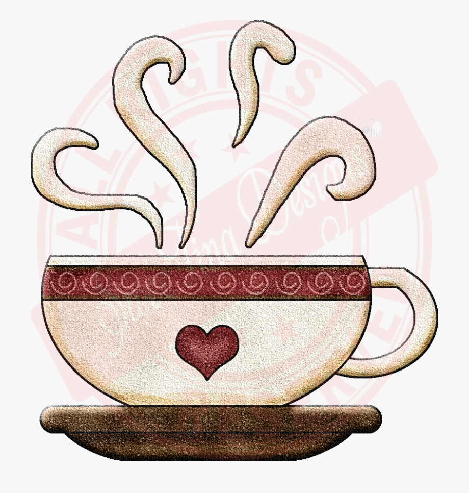 Coffee Mug With Heart Clipart