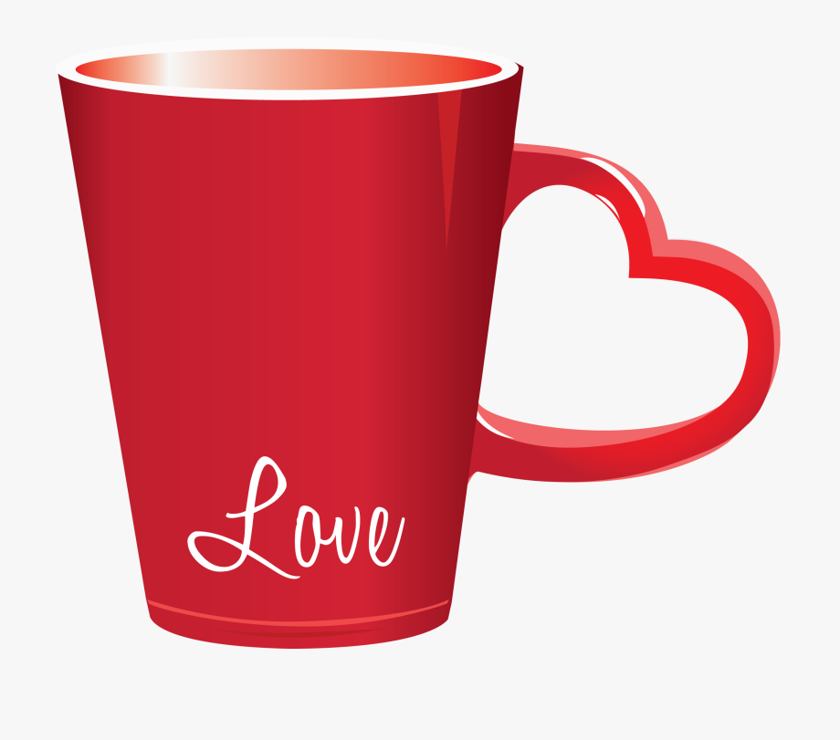 coffee cup clipart red