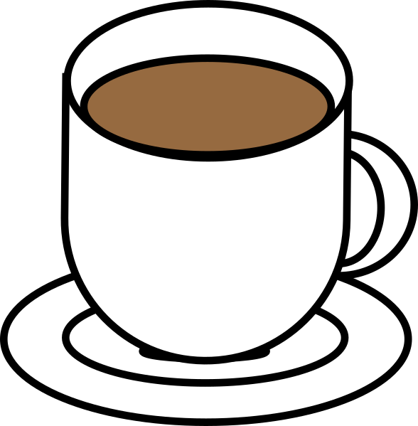 Simple Coffee Cup Clip Art at Clker