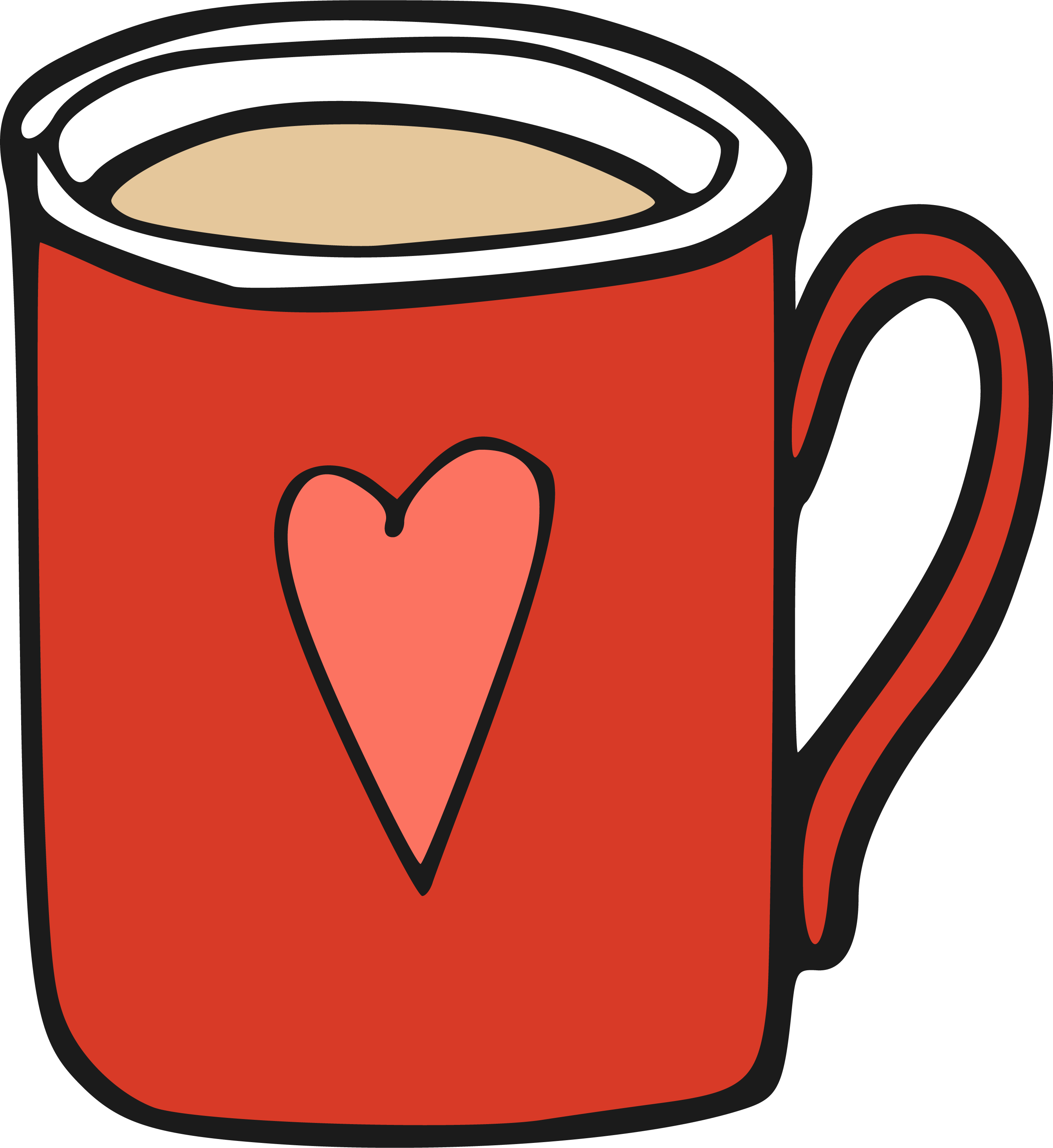Cartoon coffee mugs clipart images gallery for free download