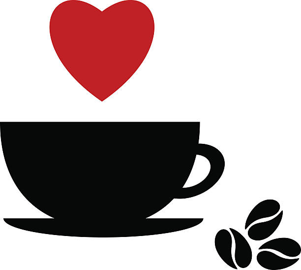 coffee mug clipart heart