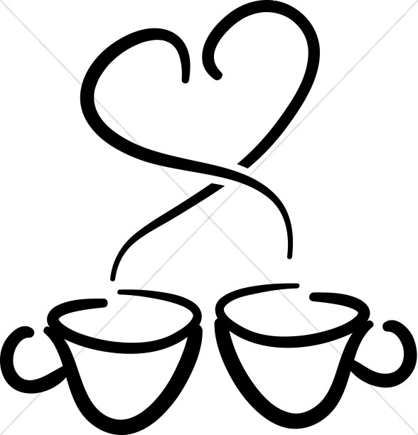 Loving cups clipart.