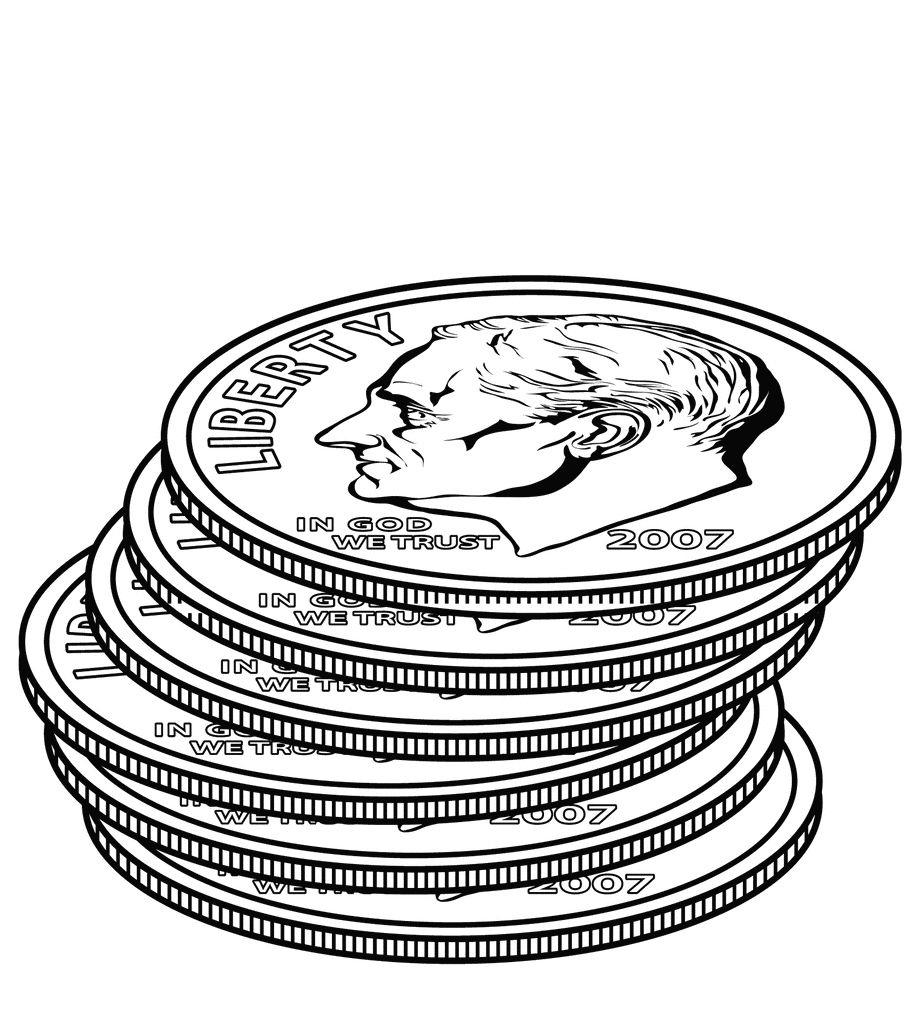 Free coin cliparts.