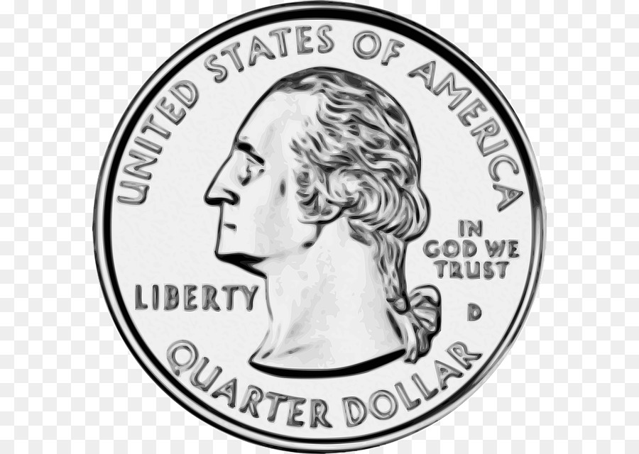 coin clipart quarter