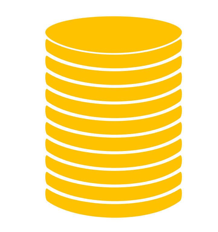 Coins clipart stack coin, Coins stack coin Transparent FREE