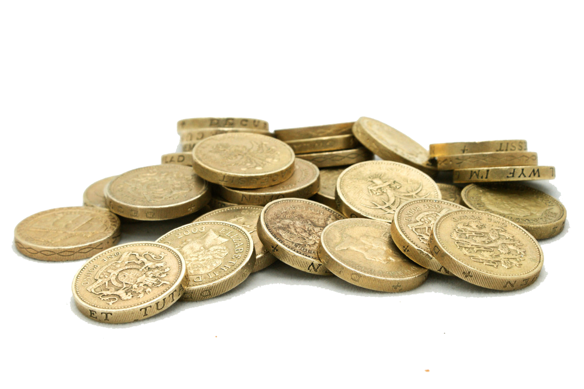 Coins clipart spare change, Coins spare change Transparent