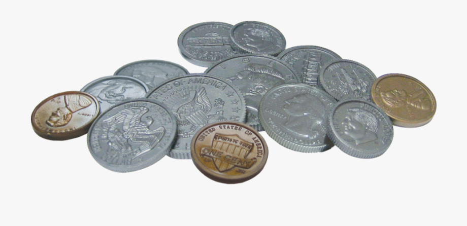 Pile coins png.