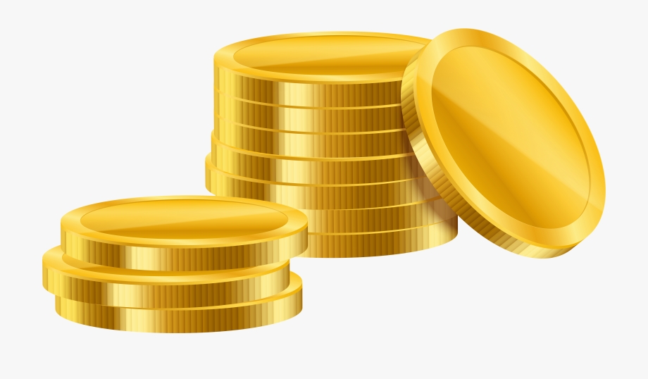 Gold Simple Coins Png Clipart