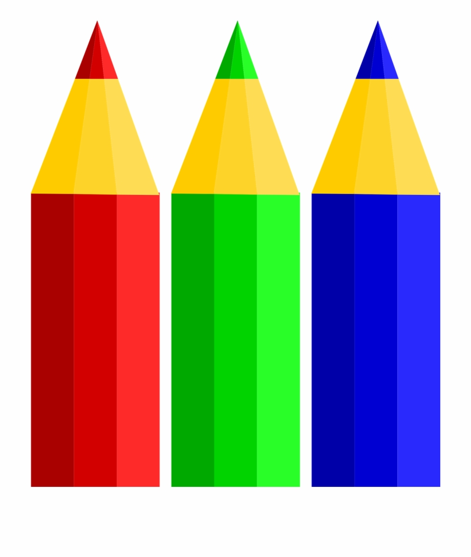 Colored pencils coloured.