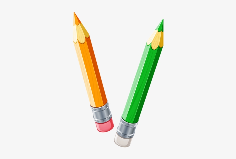 Colored pencils school.