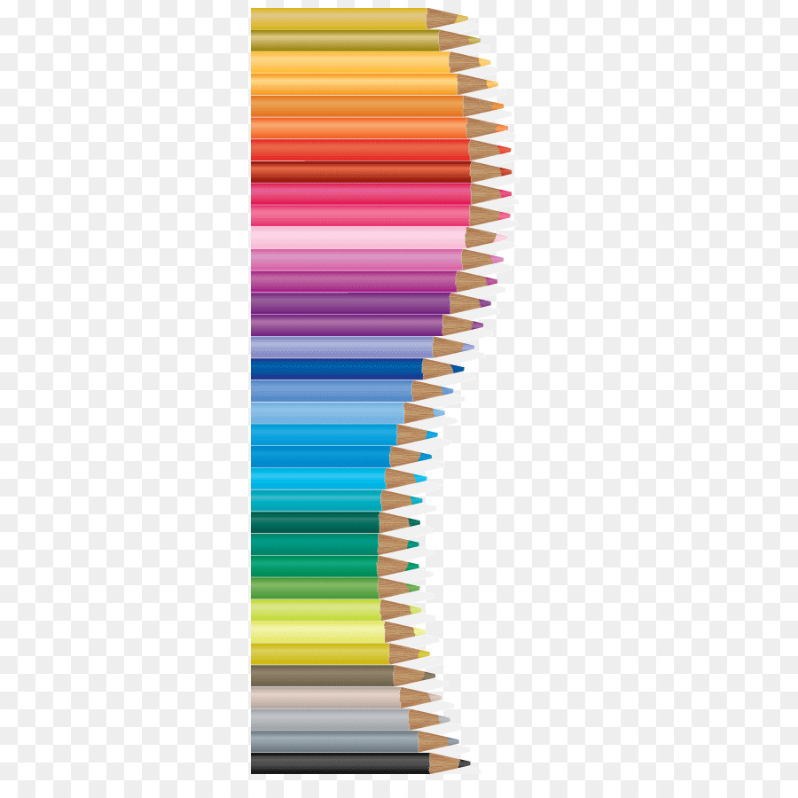 color pencil clipart vector