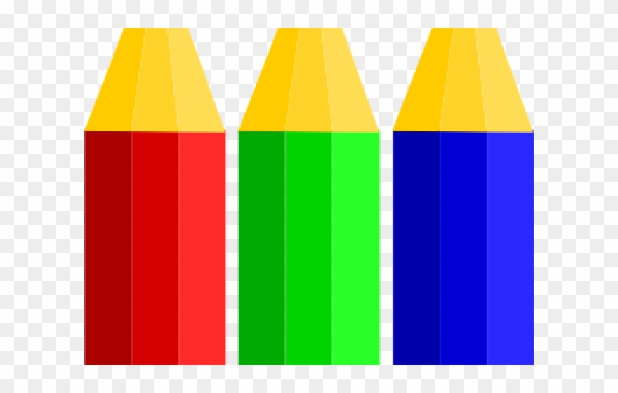 Yellow Clipart Colored Pencil