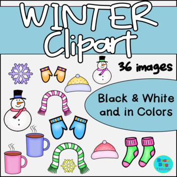 Winter clipart commercial.