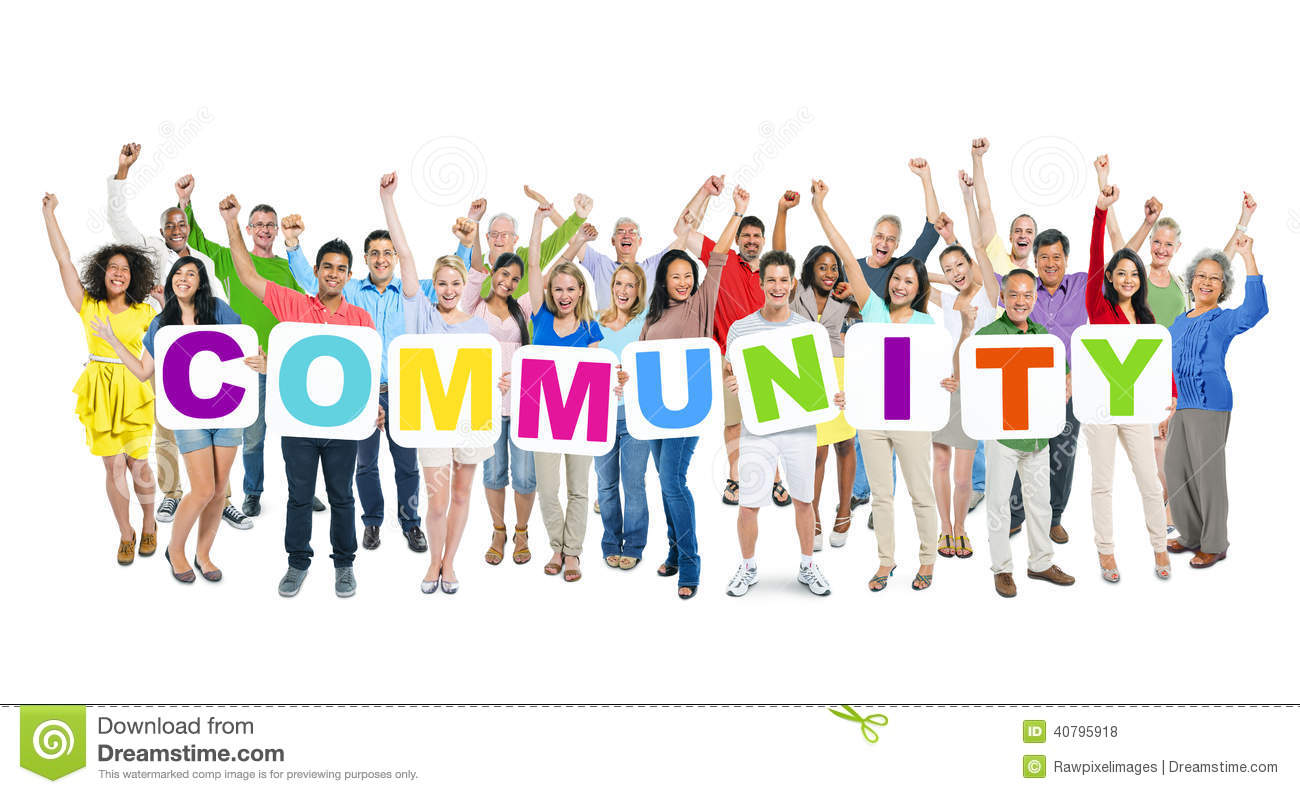 People in the community clipart