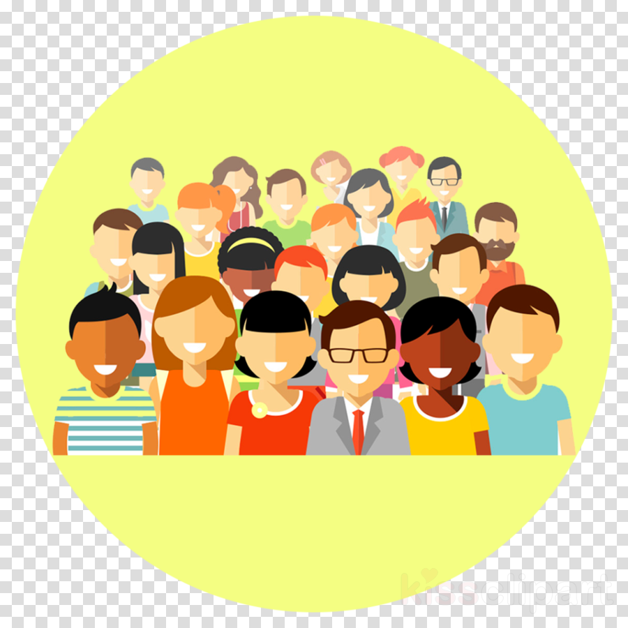 People social group cartoon community youth clipart