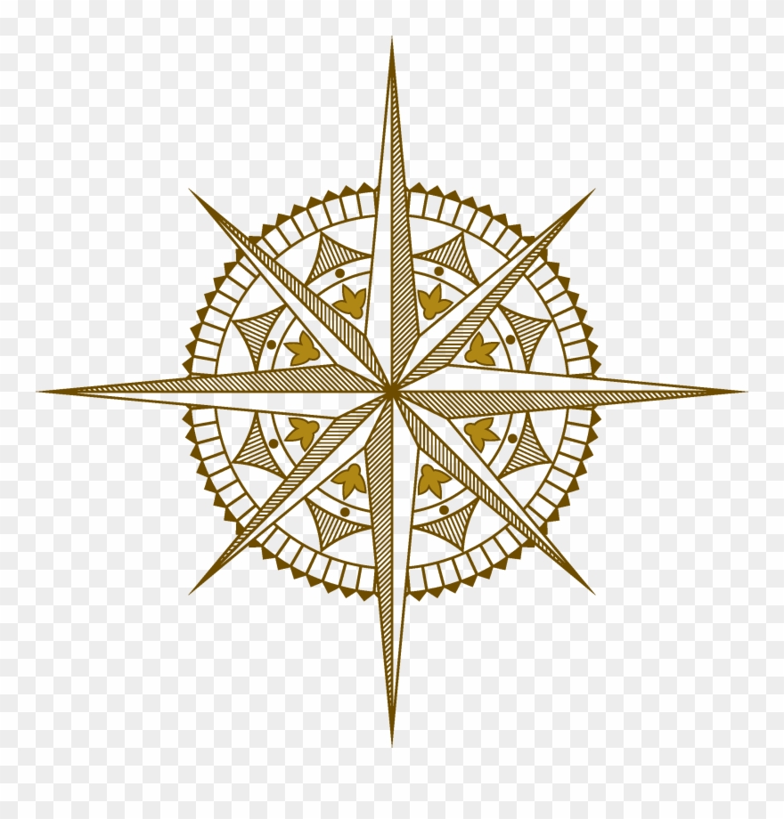 Map compass png.