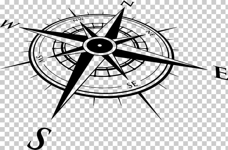 Compass rose , compass PNG clipart