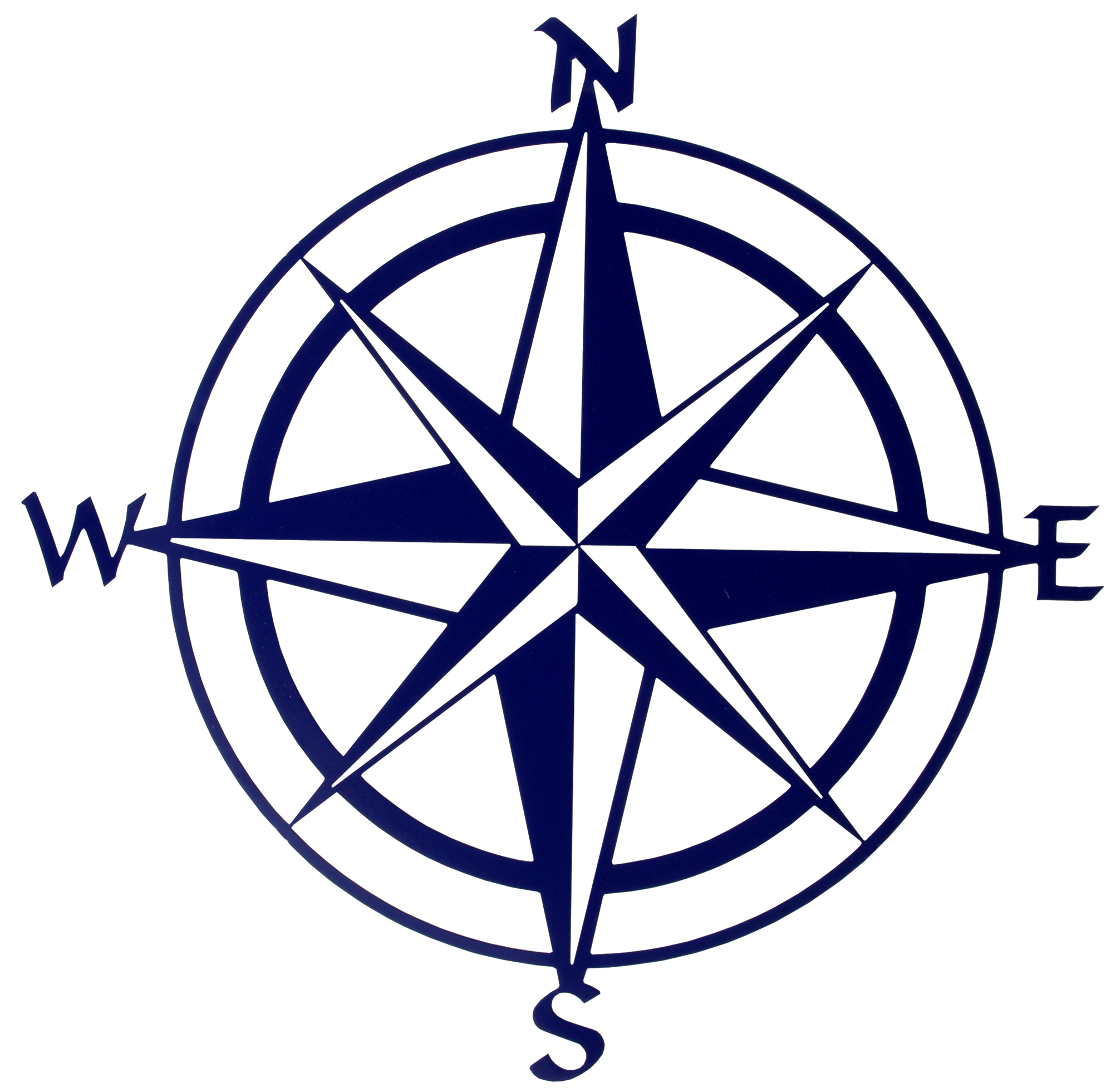 Free compass graphic.