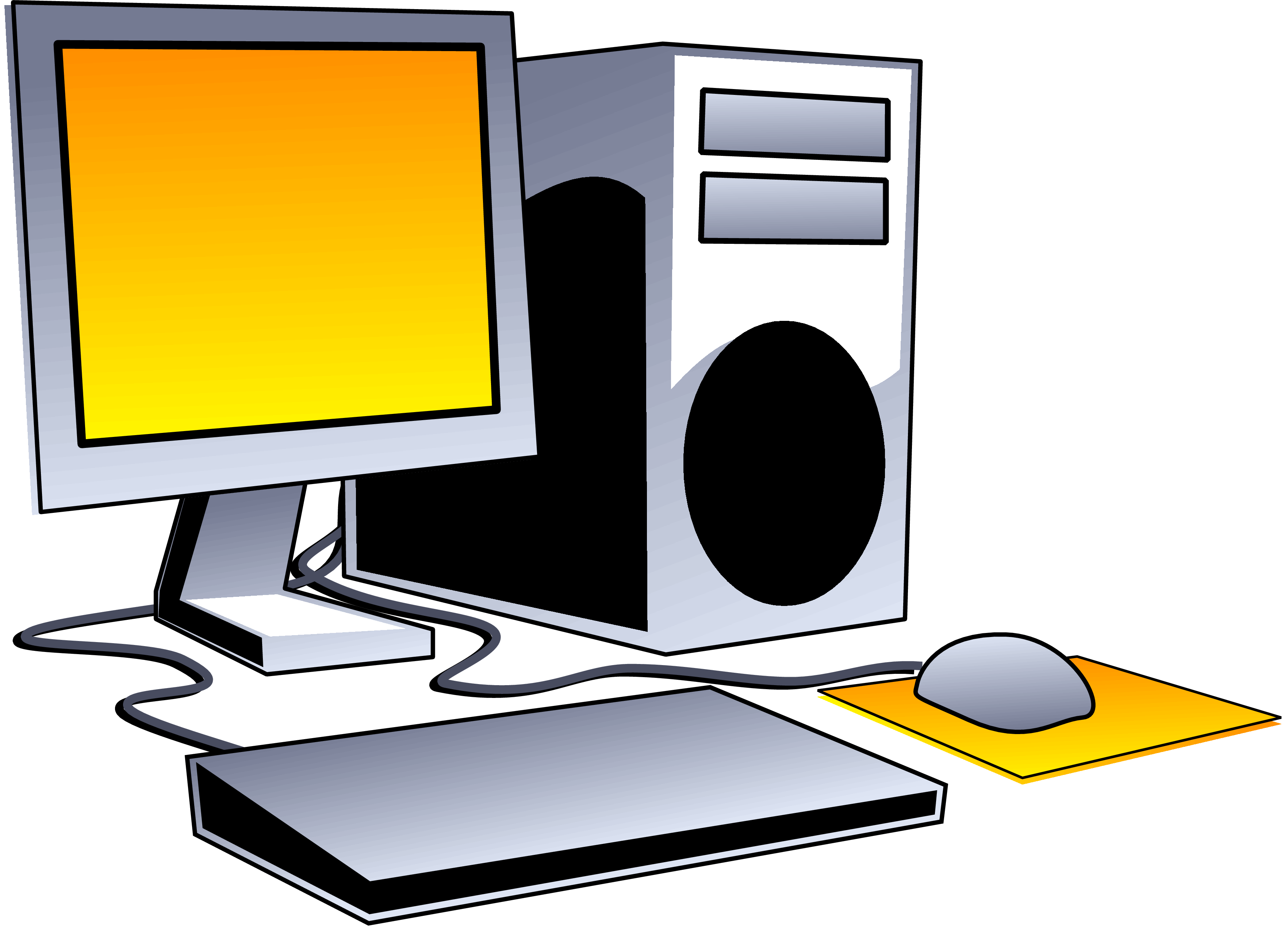 Computer clipart free.