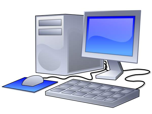 Cartoon computer clip.