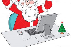 Christmas computer clipart