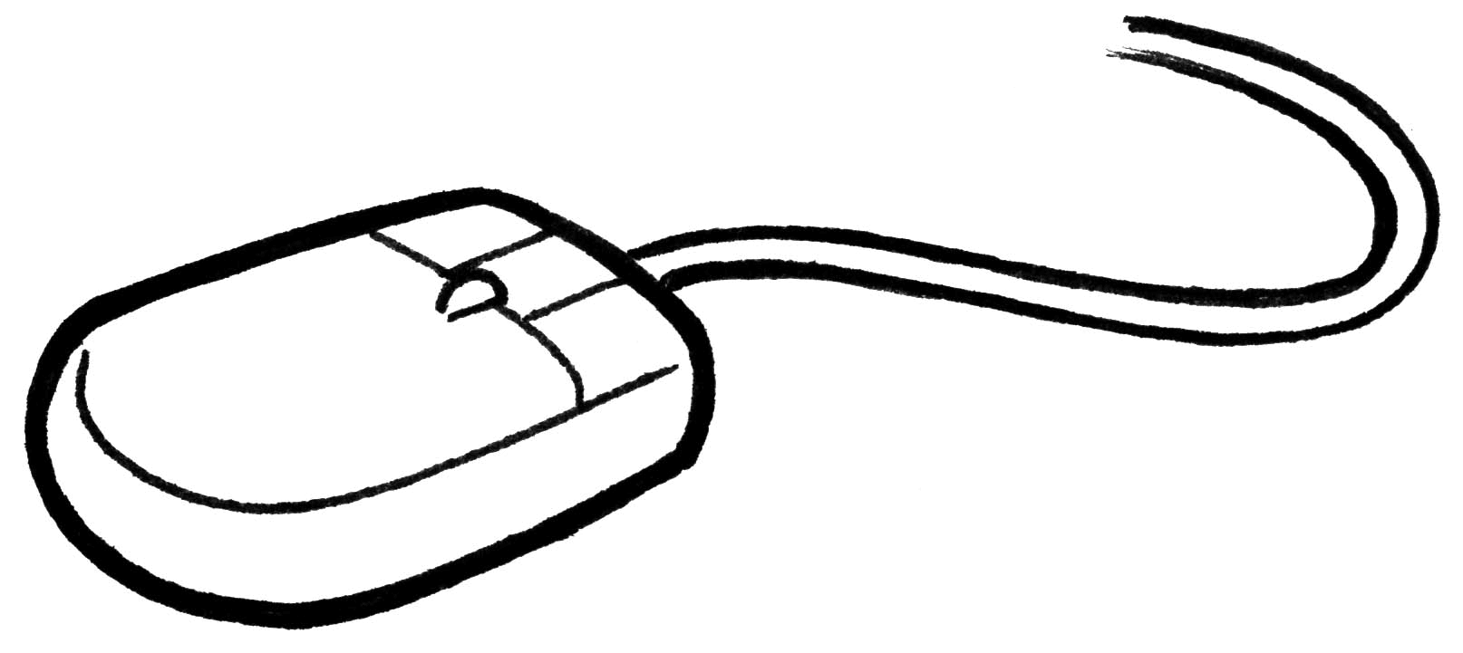 Computer mouse clip.
