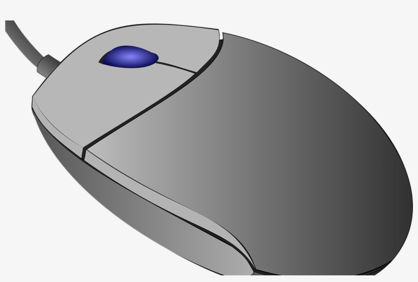 White computer mouse.