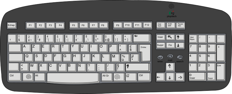 Free Keyboard Cliparts, Download Free Clip Art, Free Clip