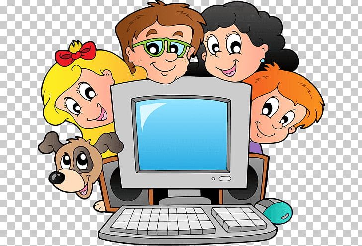 Computer Lab Student Desktop Computers PNG, Clipart, Cartoon