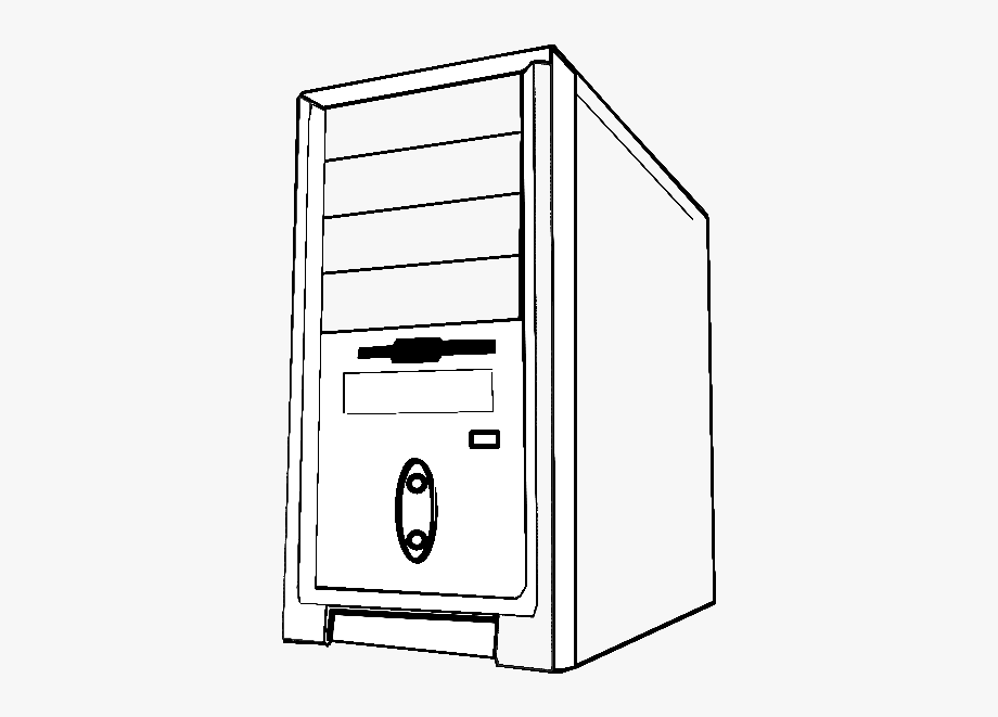Cpu clipart coloring.