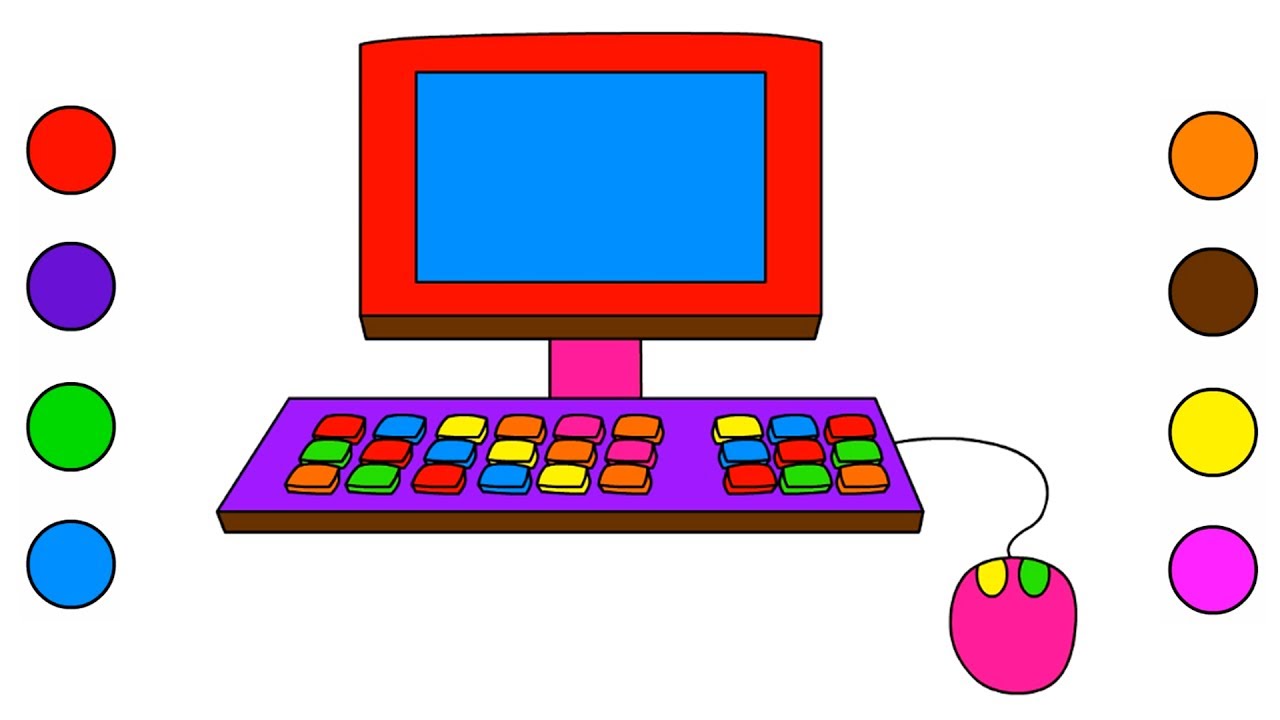 Colors For Kids Desktop Coloring Pages For Kids