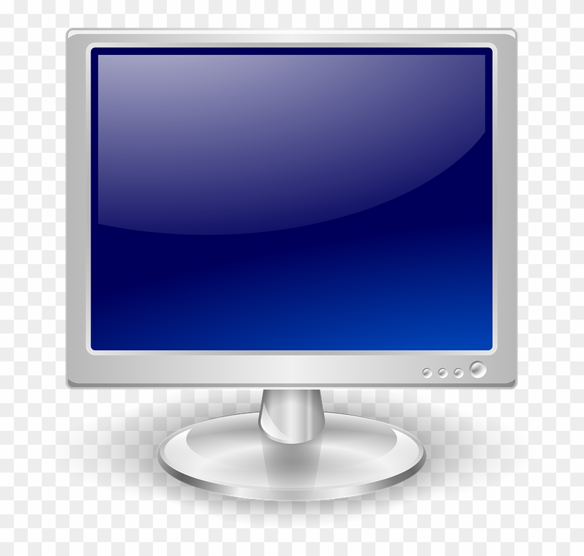 Monitor flatscreen screen.