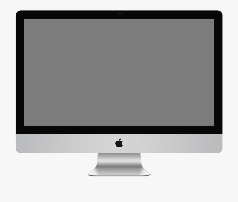 Screen Monitor Clipart Apple , Png Download