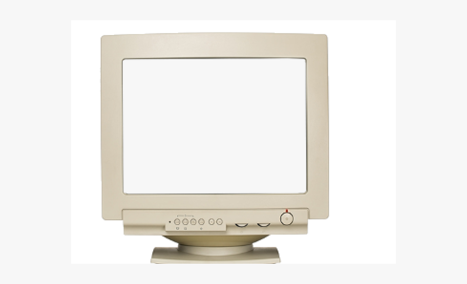 Old Computer Monitor Png