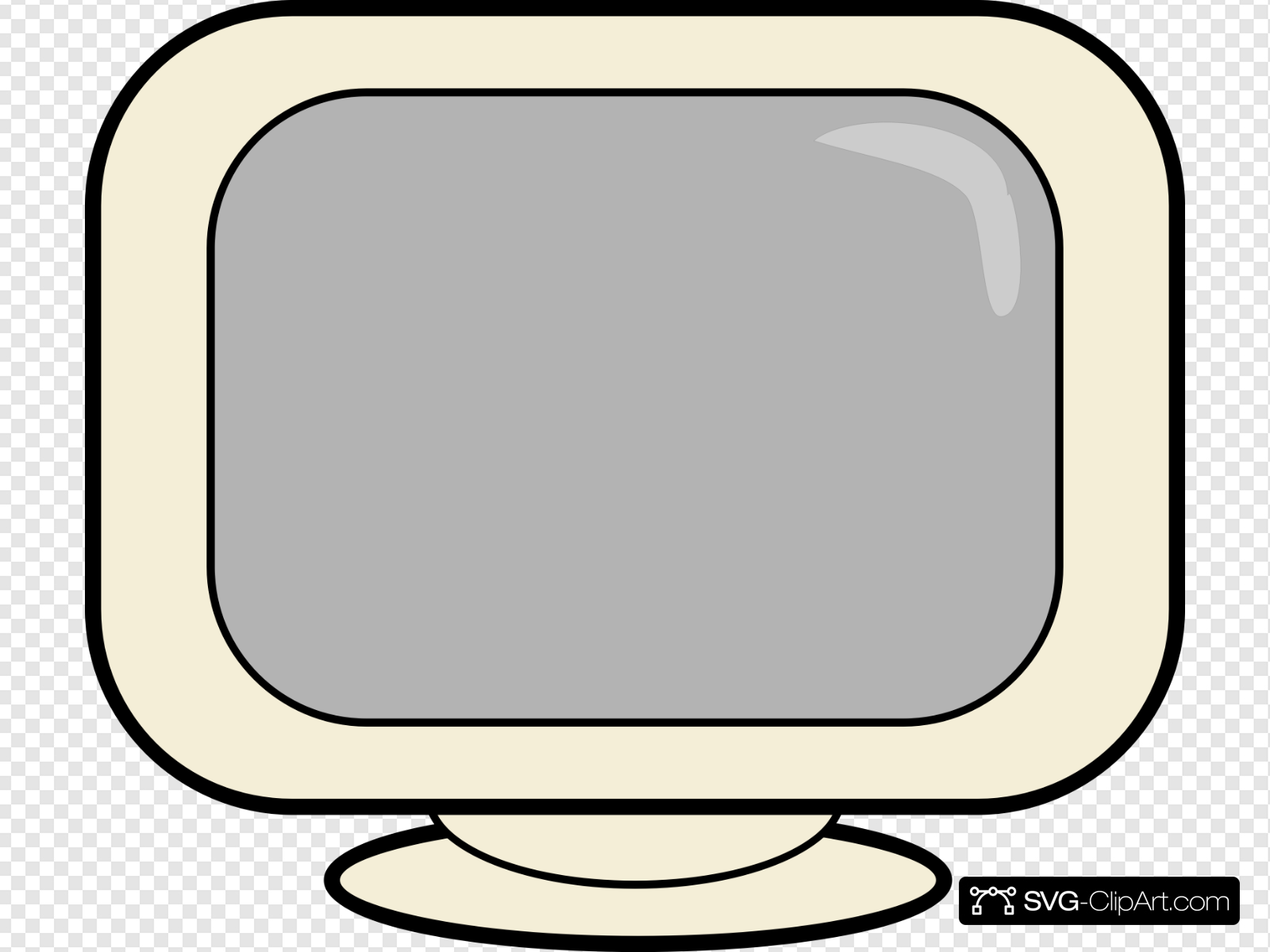 Blank Computer Screen Clip art, Icon and SVG
