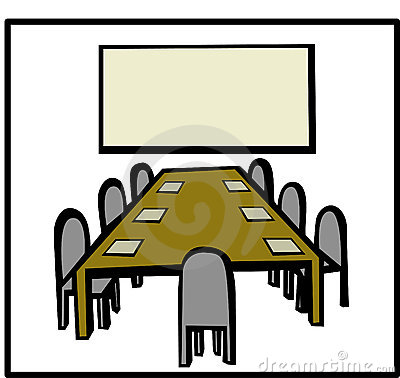 Conference Room Meeting Clipart