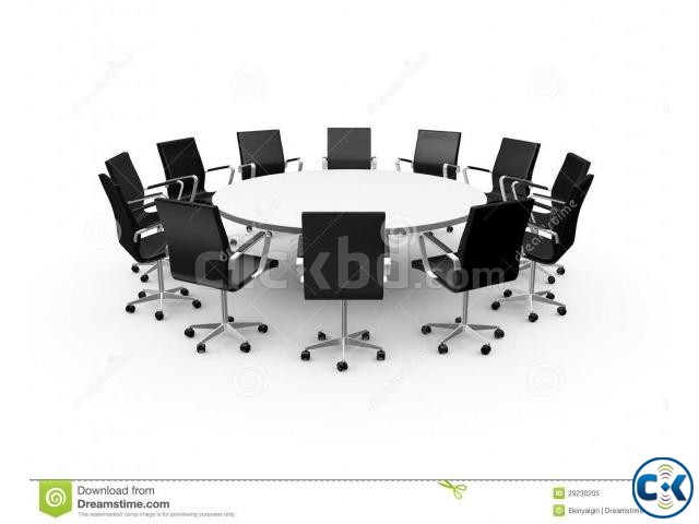 Conference room table clipart